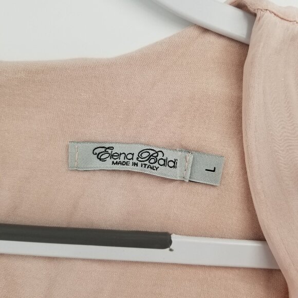 Sleeveless Wispy Silk Blouse w/ Crochet Lace / Gatsby & Downton Styling Options - Picture 8 of 8